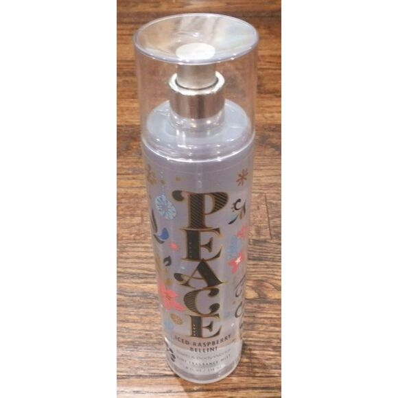 Bath & Body Works Peace Iced Raspberry Bellini Fine Fragrance Mist 8 fl oz - Picture 1 of 2